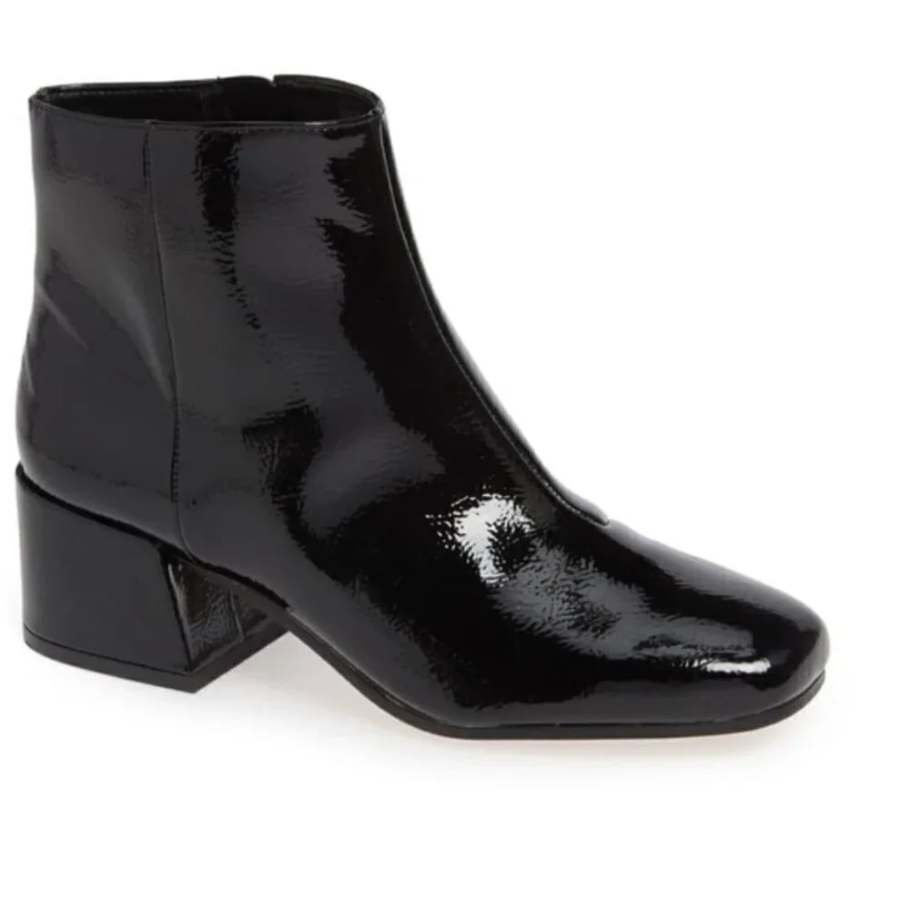 Sole Society Ankle Boots tashia black patent ankle boots 6M